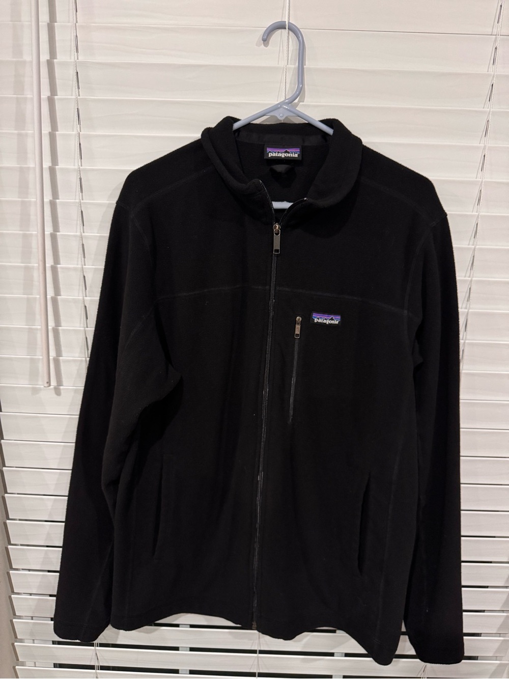 Patagonia Black Lightweight Full-Zip Jacket